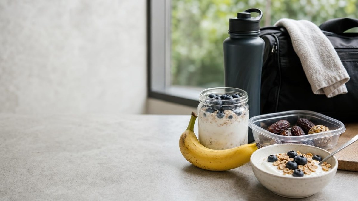 Abstract cover artwork for Looking for a sports dietitian to build a pre-workout snack guide