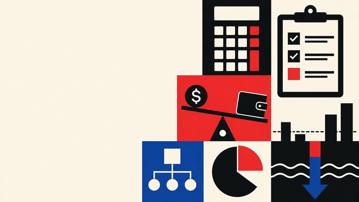 Abstract cover artwork for Need a finance team lead for a no-drama cash-flow walkthrough