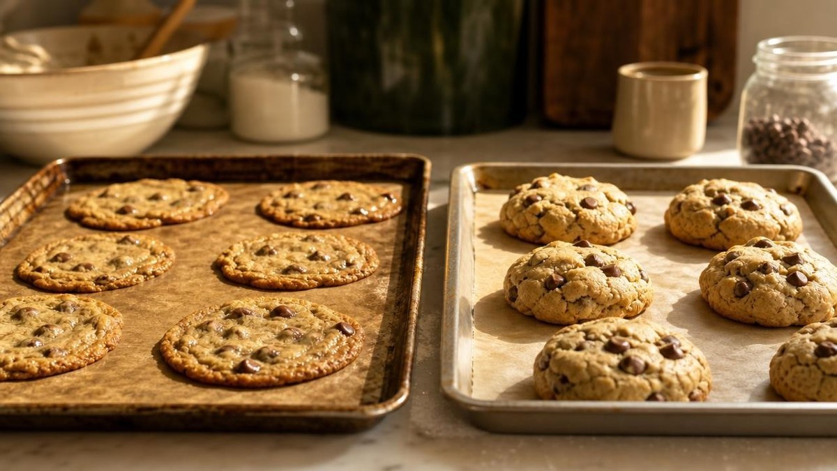 Abstract cover artwork for Looking for a baker to solve one stubborn cookie mistake