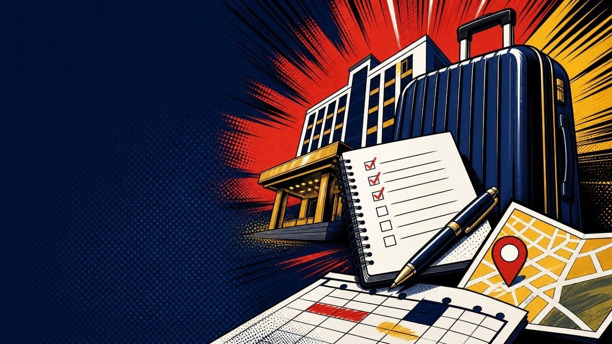 Cover artwork for I’ll review your hotel creator brief before the trip