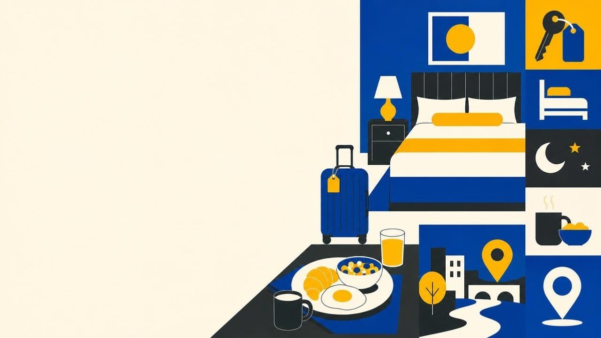 Cover artwork for Sponsor my hotel check-in and first-morning Stories