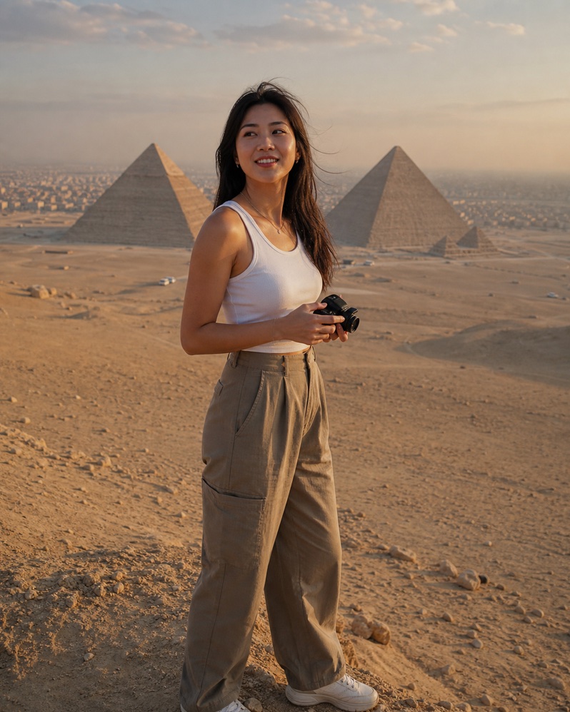 Travel creator demo profile preview for Avery Chen